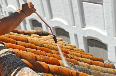 Nettoyage de toitures - La Chapelle-Longueville
